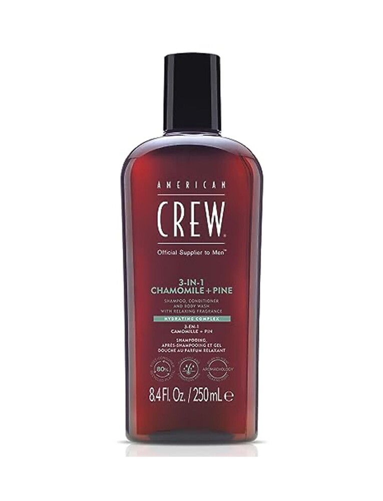 AMERICAN CREW 3 IN 1 CHAMOMILE & PINE with Relaxing Fragrance 250ML - American Crew