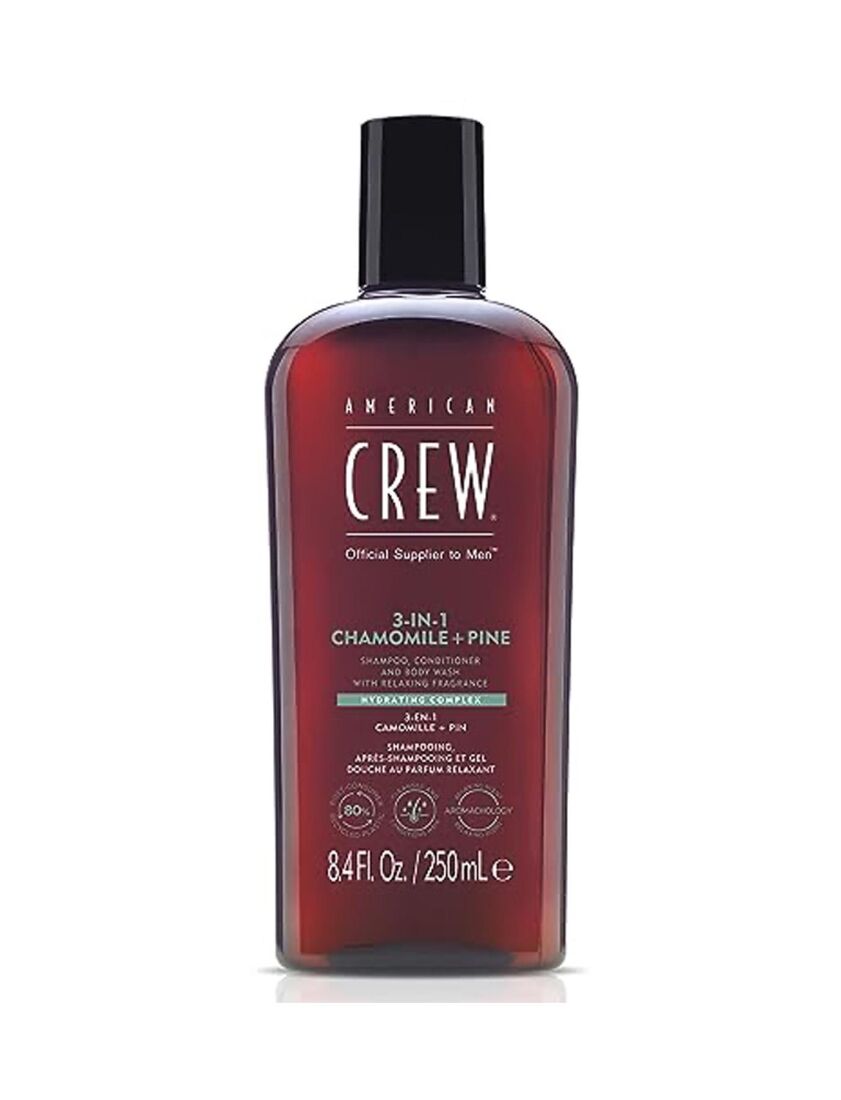 AMERICAN CREW 3 IN 1 CHAMOMILE & PINE with Relaxing Fragrance 250ML - 1