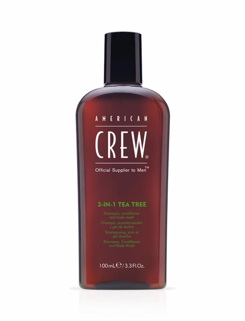 AMERICAN CREW 3 IN 1 TEA TREE 450ML - 1