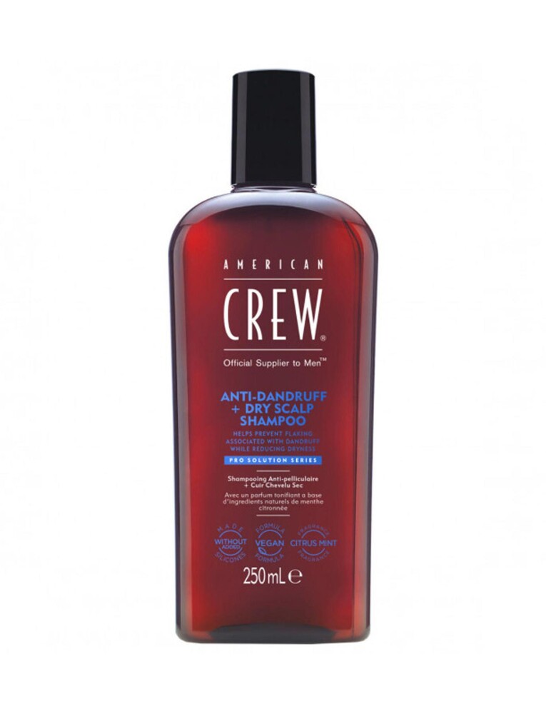 AMERICAN CREW ANTI-DANDRUFF + DRY SCALP SHAMPOO 250ML - American Crew