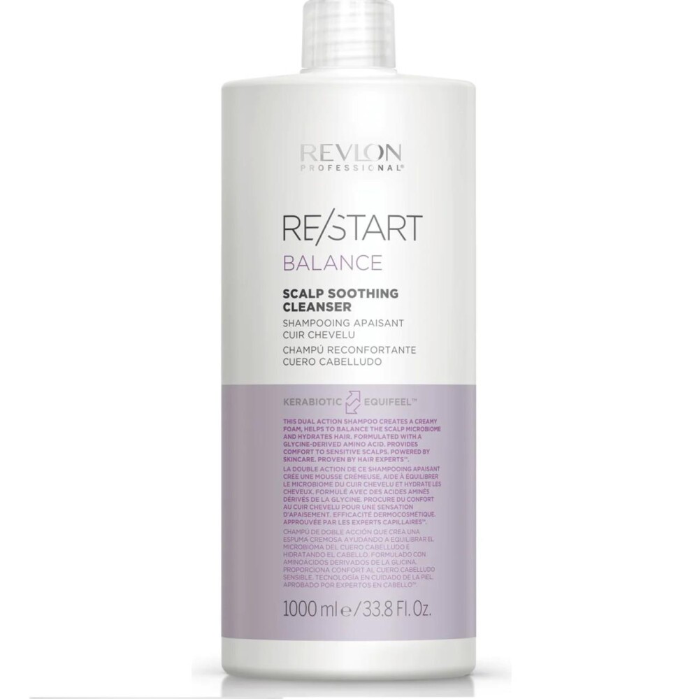 RESTART BALANCE SCALP SOOTHING CLEANSER 1000ml - Revlon Professional