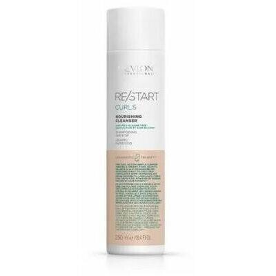 RESTART CURLS NOURISHING CLEANSER 250ml Sulfate & Silicone Free - Revlon Professional