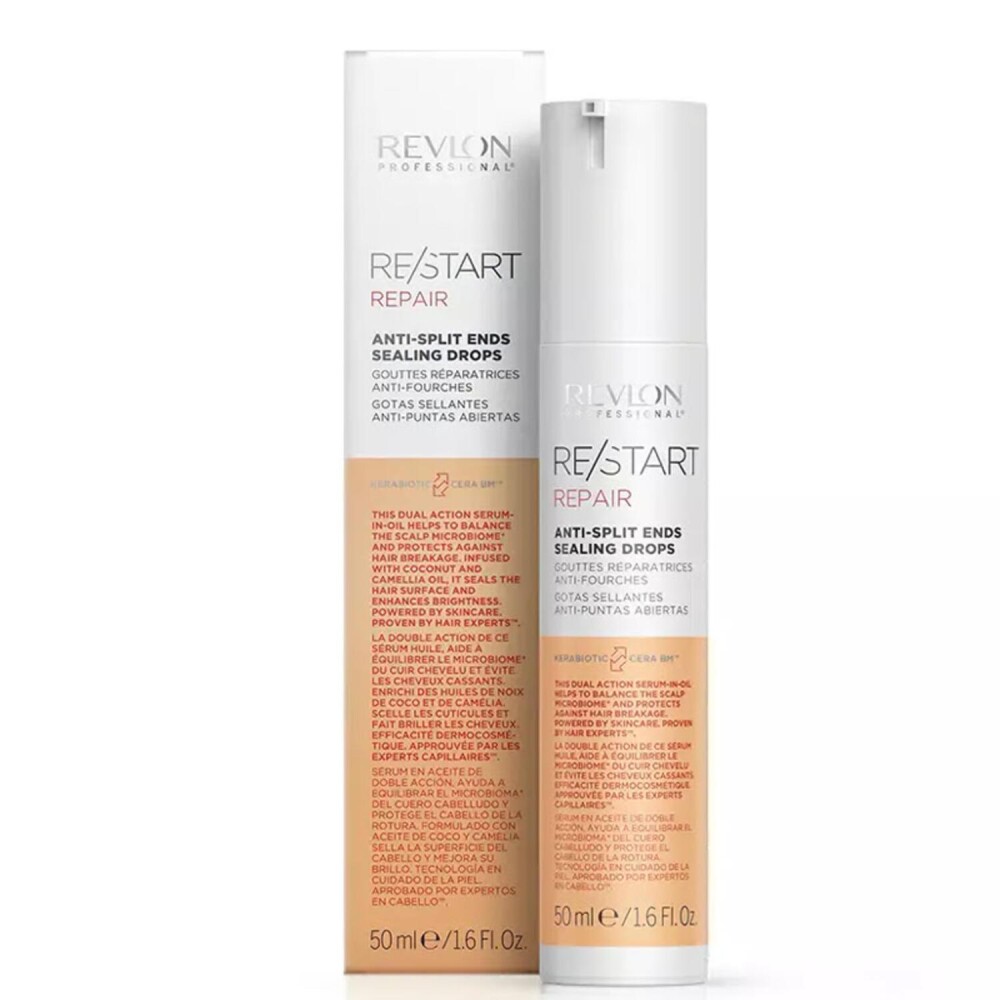 RESTART RESTORATIVE ANTI-SPLIT ENDS SEALING DROPS 50ml - Revlon Professional