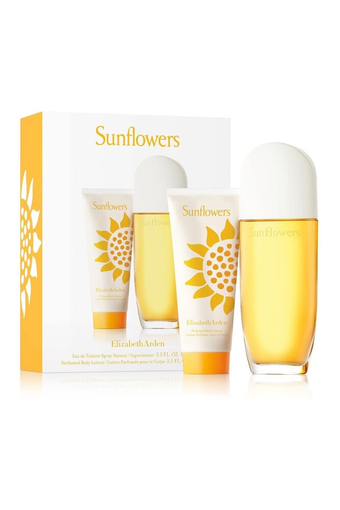 SUNFLOWERS 100ml EDT Spray & Body Lotion 100ml - ELIZABETH ARDEN